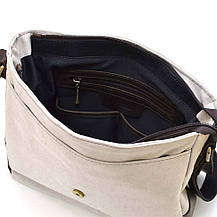 Сумка через плече парусина та шкіра крейзі хорс RCj-6600-4lx TARWA, фото 2