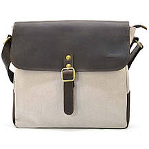 Сумка через плече парусина та шкіра крейзі хорс RCj-6600-4lx TARWA, фото 5