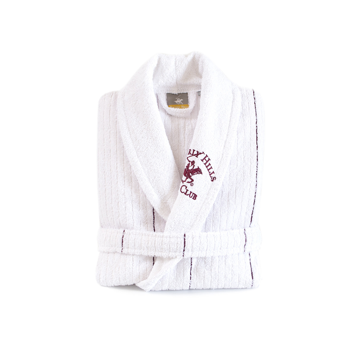 Халат Beverly Hills Polo Club 355BHP1716 XS/S maroon, фото 1