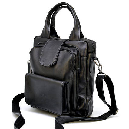 Шкіряна чоловіча сумка-трансформер GA-7266-3md TARWA, фото 1