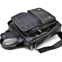 Шкіряна чоловіча сумка-трансформер GA-7266-3md TARWA, фото 2