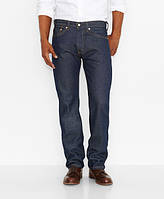 Джинсы из плотного жесткого денима Levis 505 Regular Fit - тёмно-синие (Rigid Indigo)