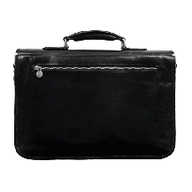 Шкіряний портфель для ноутбука — Illusions — коричневий Time Resistance 5205401, фото 5