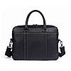 Шкіряна чоловіча сумка для ноутбука та документів 7349A, фото 6