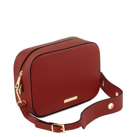 Жіноча сумочка з натуральної шкіри TL141733 TUSCANY LEATHER червона, фото 1