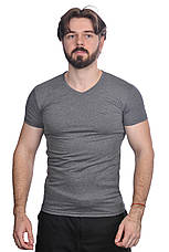 Футболка чоловіча Calvin Klein 24-718-1 сіра, фото 3