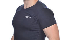 Футболка чоловіча Calvin Klein 24-1000 темно-синя, фото 5