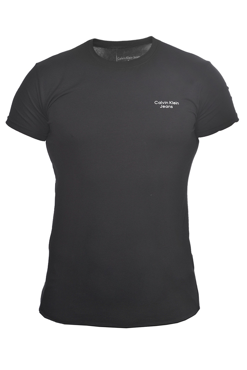 Футболка чоловіча Calvin Klein 24-1005 чорна 2XL