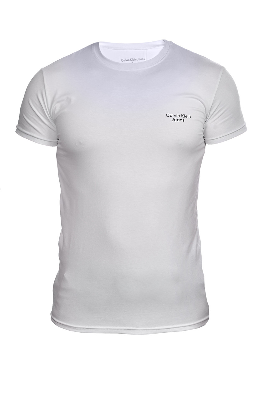 Футболка чоловіча Calvin Klein 24-1005 біла 2XL