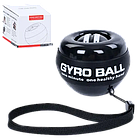 Гіробол еспандер для рук гіроскопічний + гумовий тренажер для пальців + кистьовий єспандер пружинний у подарунок, фото 4