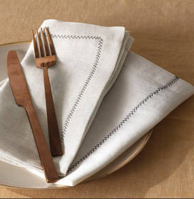Набір кухонних серветок Lotus Home Benna off white 35x50 2 шт