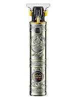 Машинка для стрижки волосся та бороди VGR V-097 silver, Professional, 4 насадки, фото 2