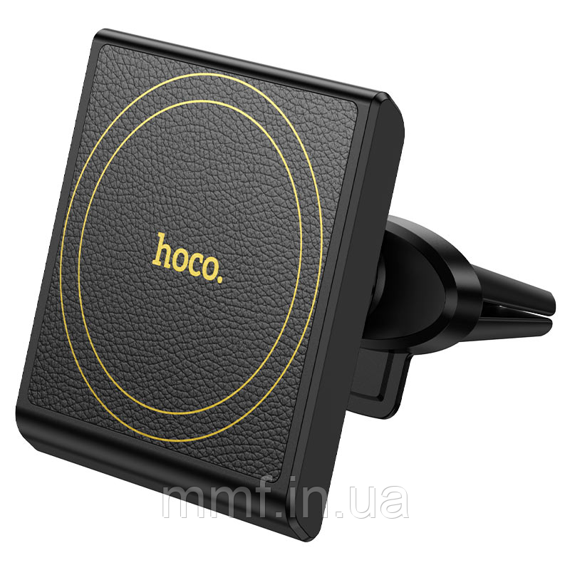 Автотримач HOCO H46 Precious ring magnetic car holder(air outlet) / black