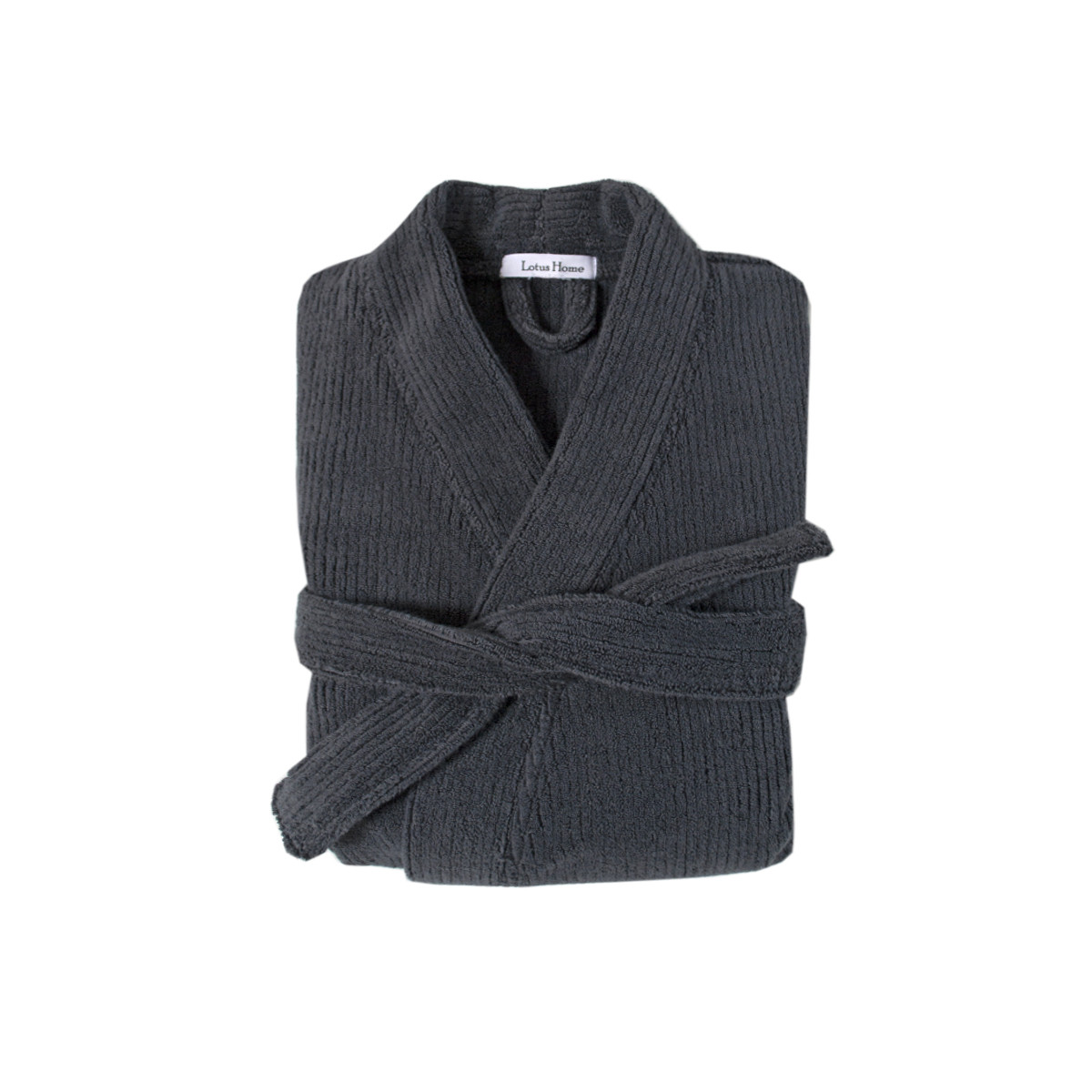 Халат-кімоно Lotus Home Bold New antrasit махровий L/XL, фото 1