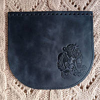 Клапан для сумки "Мавки". Колір "Синій"