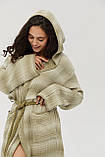 Халат Lotus Home Lilya muslin olive L/XL, фото 4