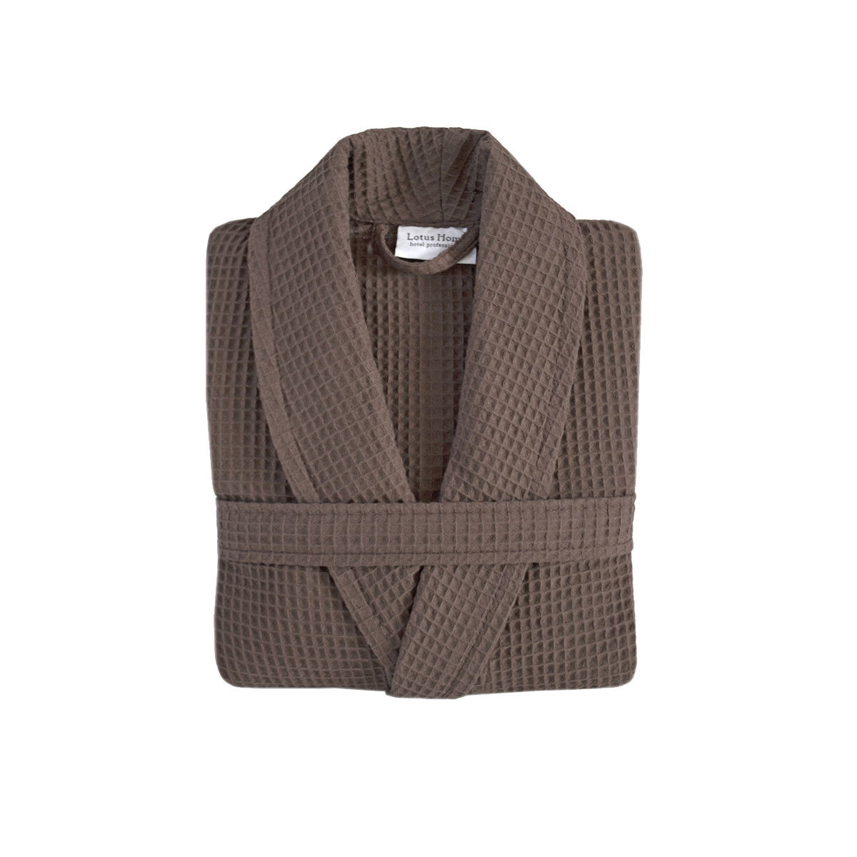 Халат Lotus Home Waffle brown 2XL