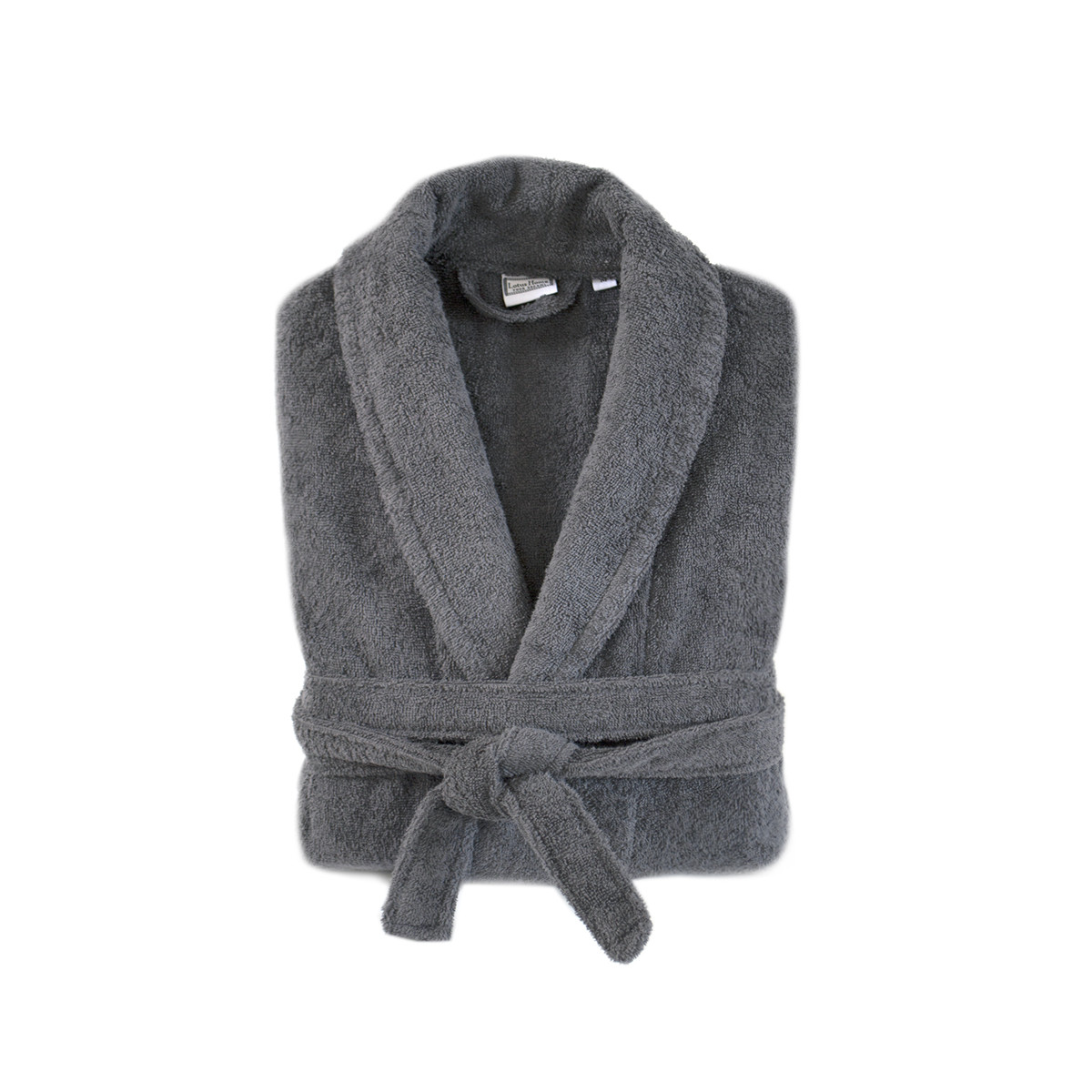 Халат махровий Lotus Home Basic Line antrasit XXL