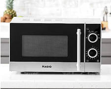 Мікрохвильова піч Magio MG-400 мікрохвильовка 6 рівнів потужності чорна 700 Вт