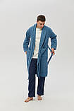 Халат махровий Lotus Home Nella denim S/M, фото 5