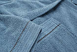 Халат махровий Lotus Home Nella denim S/M, фото 7
