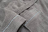 Халат махровий Lotus Home Nella grey S/M, фото 7