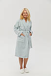 Халат махровий Lotus Home Nella aqua S/M, фото 3