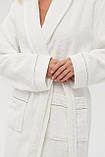 Халат махровий Lotus Home Nella white S/M, фото 4