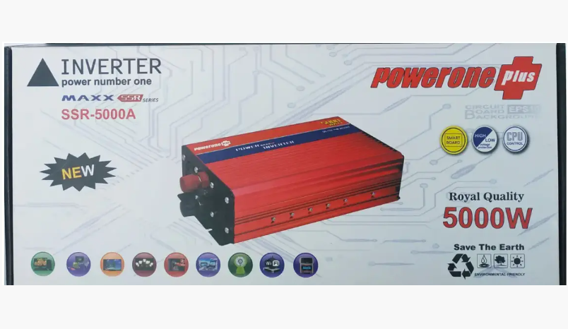 Перетворювач AC/DC 5000W 12V автомобільний інвертор напруги