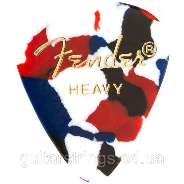 Медіатор Fender 351 Shape Classic Celluloid Confetti Heavy 0.90 mm, фото 1
