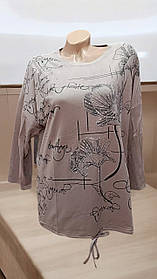 Лонгслів жіночий оптом (XL,2XL,3XL) Китай 27079-123313