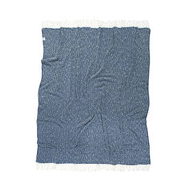 Плед-накидка Barine Wave indigo синій 140x170