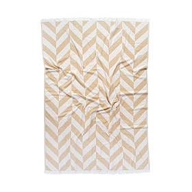 Плед-накидка Barine Fishbone Throw Mustard 130x180