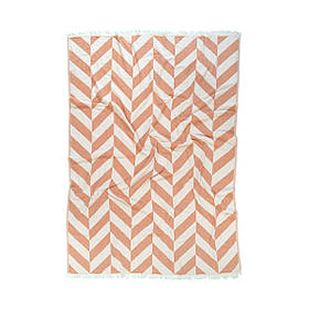 Плед-накидка Barine Fishbone Throw Orange 130x180