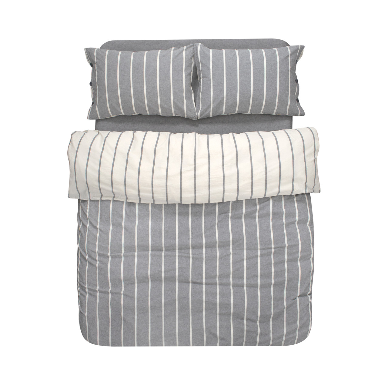 Постільна білизна Lotus Home Washed cotton Urban полуторний, фото 1