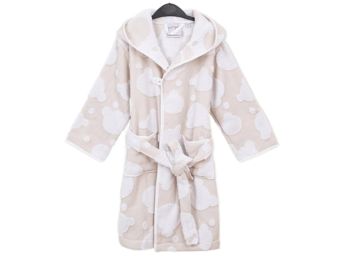 Халат дитячий Irya Bear bej бежевий 4-5 років, фото 1