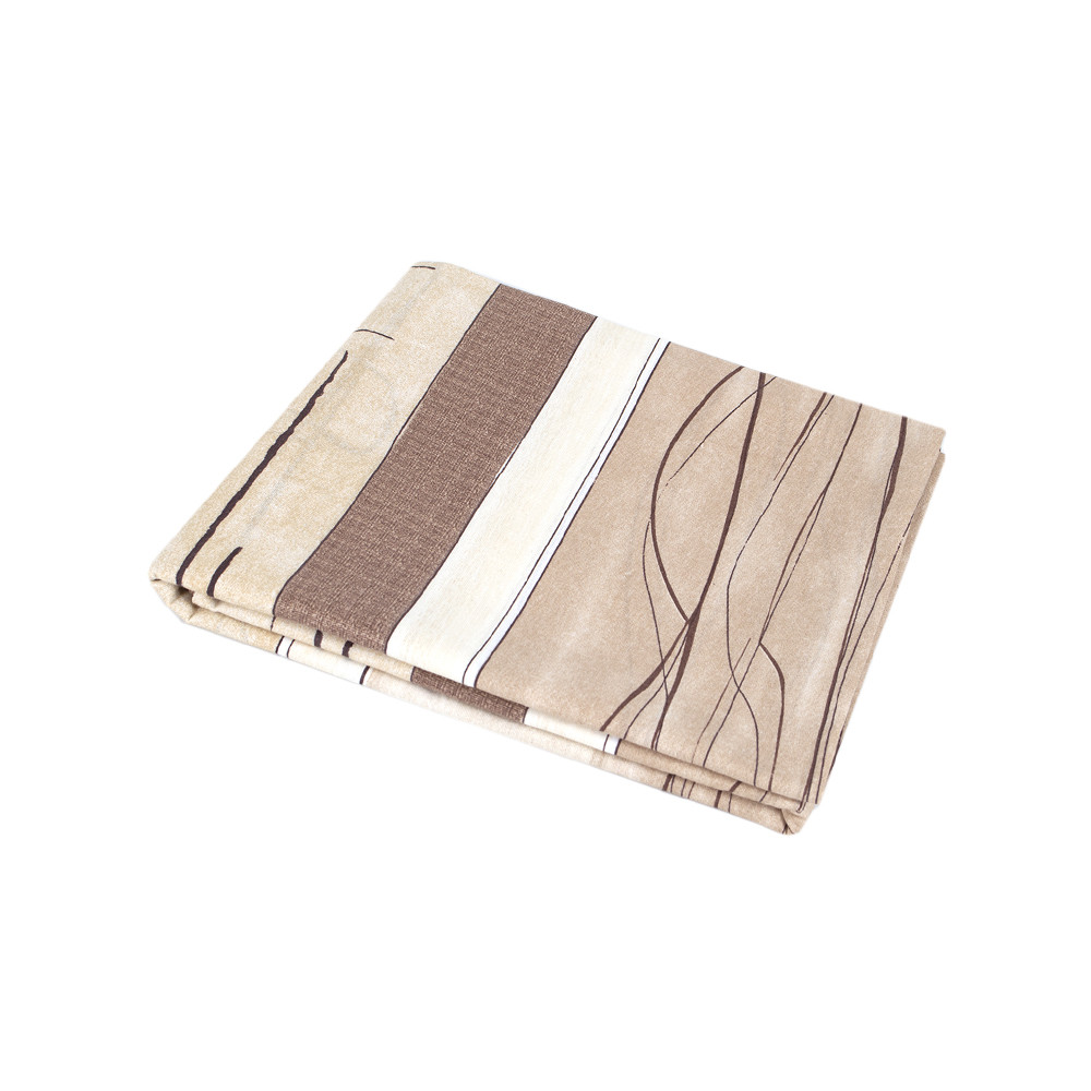 Простирадло Iris Home ранфорс Mia бежевий 150x210, фото 1