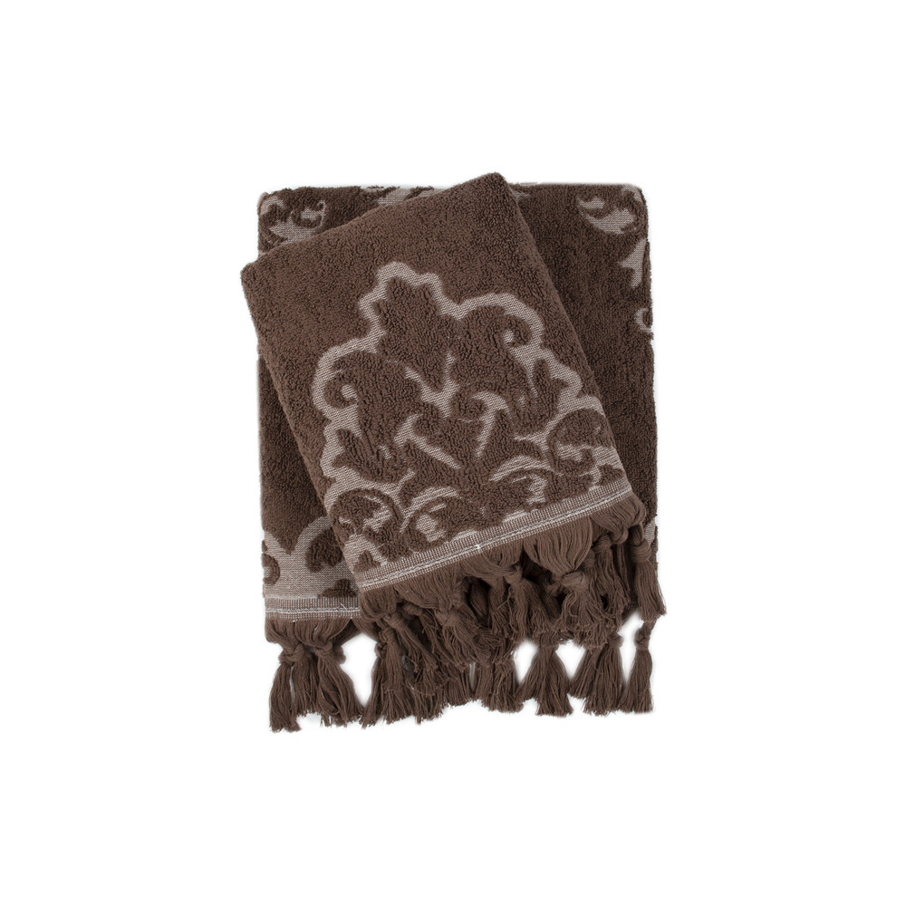 Рушник Irya Jakarli Vintage kahve кавовий 70x130