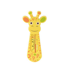Дитячий термометр для вимірювання води у ванній кімнаті для новонароджених Жирафік Baby Team жовтий