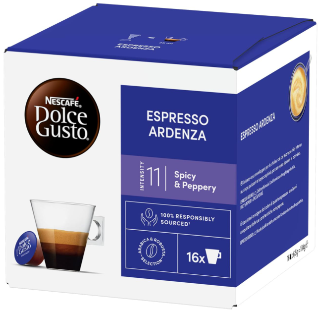 Кава в капсулах Дольче Густо - Dolce Gusto Espresso Ardenza 16 порцій