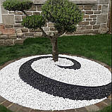 Камінь для клумб білий "Доломіт" 25-50 мм (ціна за 1 кг від1 тони), фото 2