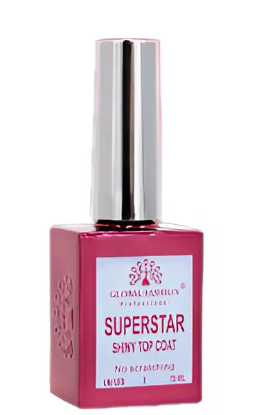 Топ фініш Superstar без липкого шару для гель-лаку 15 vk, фото 1