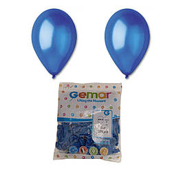 1018 Кульки повітряні Blue діаметр 13 см, 100 шт.