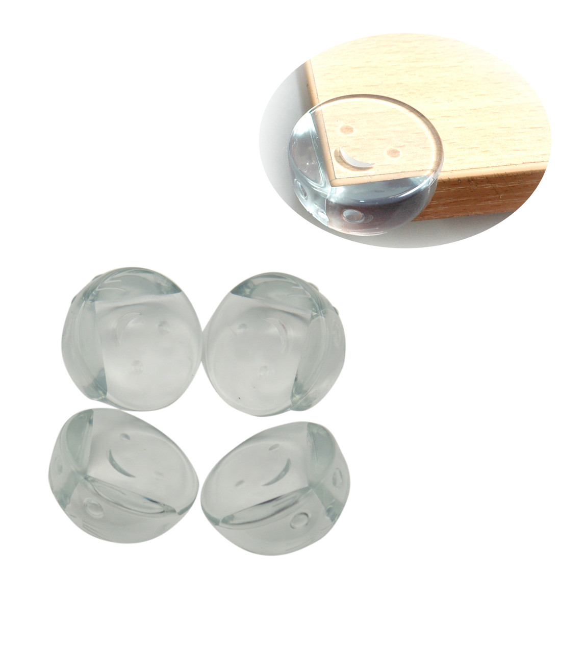 Накладки на кути стола (круглі) 4 шт 6+ Baby team, фото 1