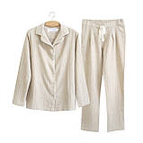 Піжама жіноча Lotus Home Charly бежевий XL, фото 4