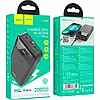 Портативний акумулятор павербанк Hoco Cool figure 20000 mAh 20 W Black (J102A), фото 5