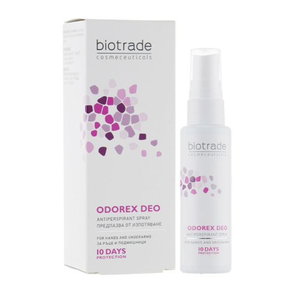 Антиперспірант-спрей тривалої дії Biotrade Odorex Deo Antiperspirant Spray 40мл