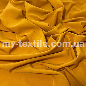 Софт стрейч однотонний Гірчичний