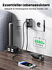 Мережевий зарядний пристрій UGREEN Nexode USB 4-в-1 Multi Socket 30 W Quick Charge USB C Black (CD314), фото 4