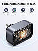 Мережевий зарядний пристрій UGREEN Nexode USB 4-в-1 Multi Socket 30 W Quick Charge USB C Black (CD314), фото 7